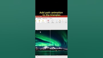 Animation of the title slide in PowerPoint #presentation #powerpoint #parallax