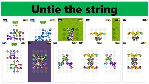 Twisted Tangle Lv 1~100 #puzzle_daddy