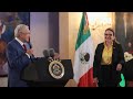 Mensaje de los presidentes de México y Honduras