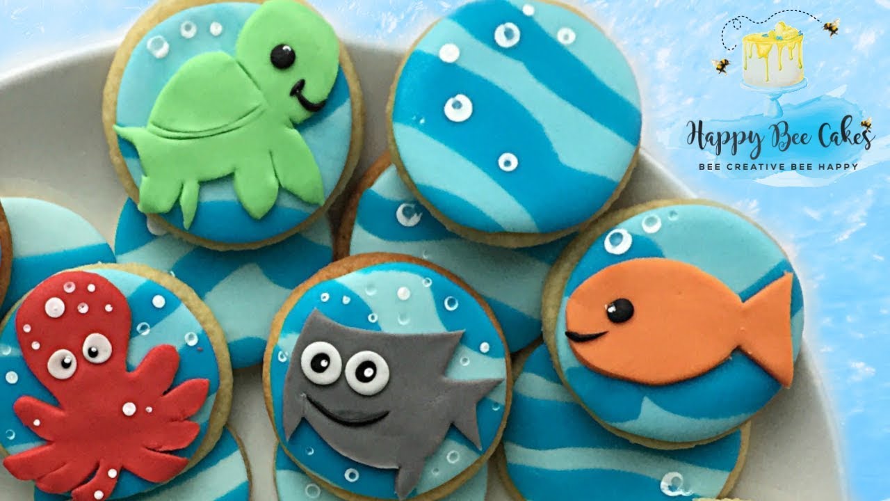 Cookie Decorating for Beginners | Under the Sea children&amp;#39;s cookies ...