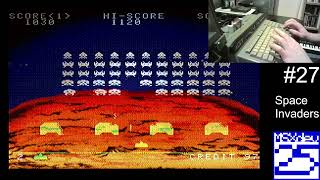 MSXdev25 - #27 Space Invaders: MSX2 edition | First Play Reaction