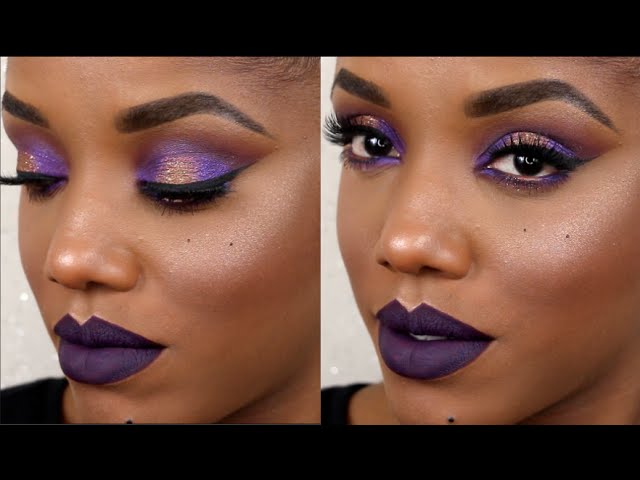 Mardi Gras Inspired Makeup Tutorial