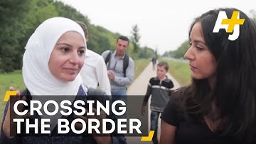 Crossing the Hungarian border [Pt. 2] | AJ+