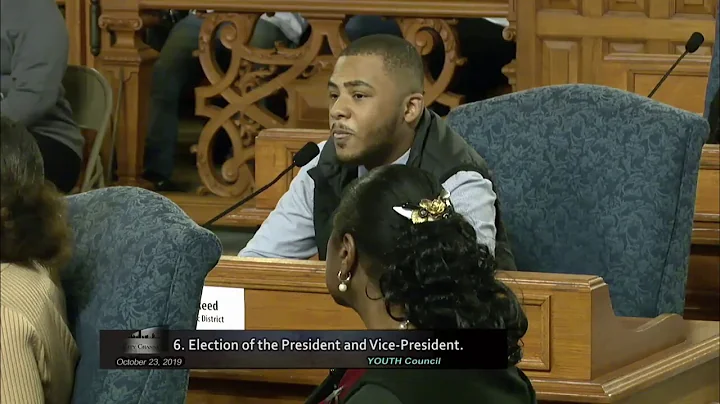 Marvell Reed Speech Youth Council President
