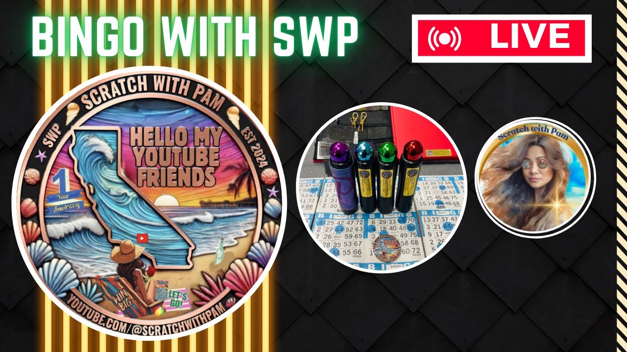BINGO LIVE & SCRATCHING‼️ 