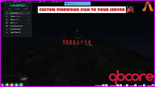 Change Your Vinewood Sign Easy 💥| Free Script | Fivem Tutorial & Installation 2024 | RX Development