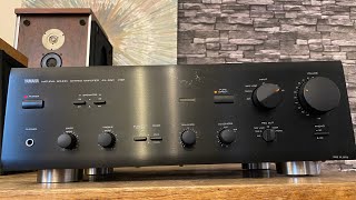 Yamaha AX-550 Amp sound analysis  plus Arcam / NAD comparison