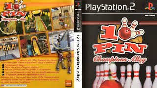 10 Pin Champions Alley Sony Playstation 2 Ps2 Gameplay