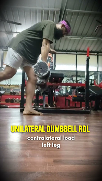 UNILATERAL dumbbell RDL