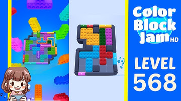 Color Block Jam Level 568 Solution Walkthrough