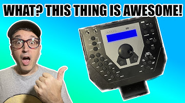 Simmons SD1000 Electronic Drum Module Retro Review