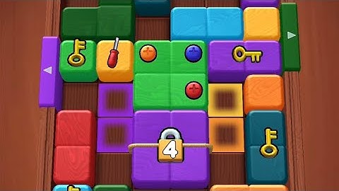 Wood Away Block Jam Level 122 Game Walkthrough Solution