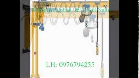 cau quay, cẩu quay, cổng trục,cầu trục,palang xích