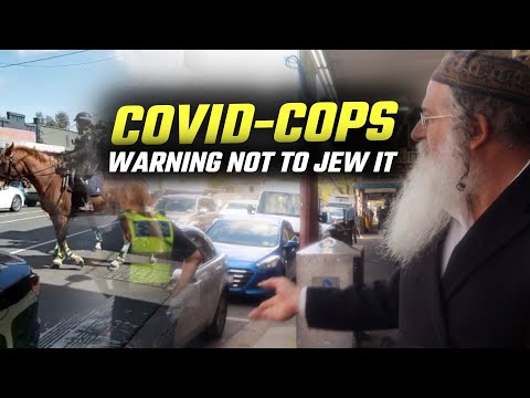 Mounted police TARGET Jewish neighbourhood on Yom Kippur in Melbourne