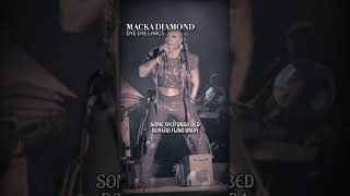 Macka Diamond - Dye Dye Lyrics #foryou #shorts @MackaDimond #dancehallartist #foryou