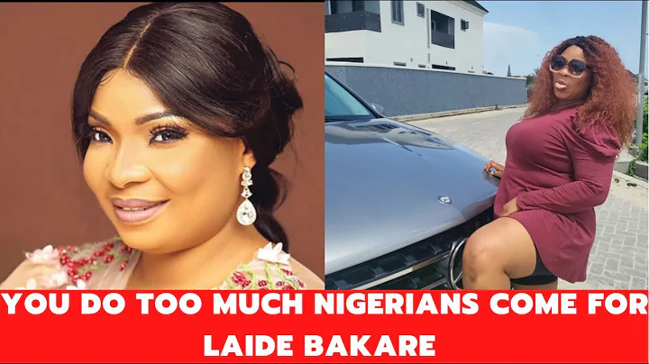 Don’t endanger your fans” Nigerians Slam Laide Bakare as she promises this