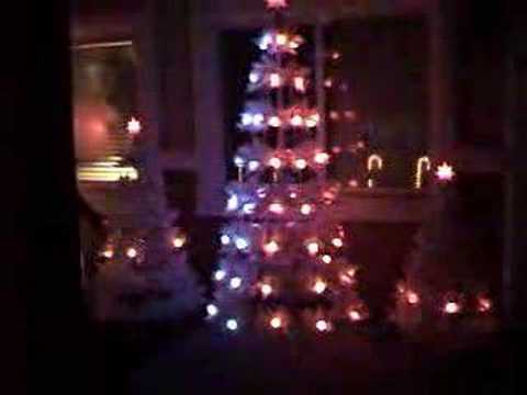 Outdoor christmas yard decorating ideas Christmas lights in a small yard. - YouTube