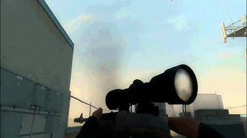 Left 4 Dead (2) - Hunting Rifle beta L4D1 animation bug