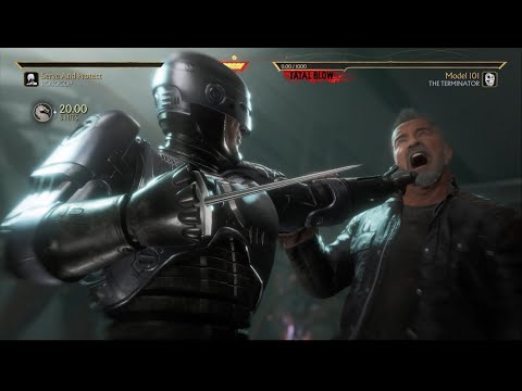 Video: In Mortal Kombat 11, RoboCop Chiede Aiuto A ED-209