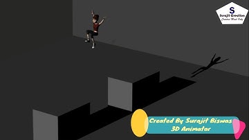 Mery Jump 3D Animation|| Created By || Surajit Biswas || 3D Animator