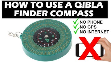 Qibla Direction Finder Compass | How To Use | Prayer Direction | Travelling