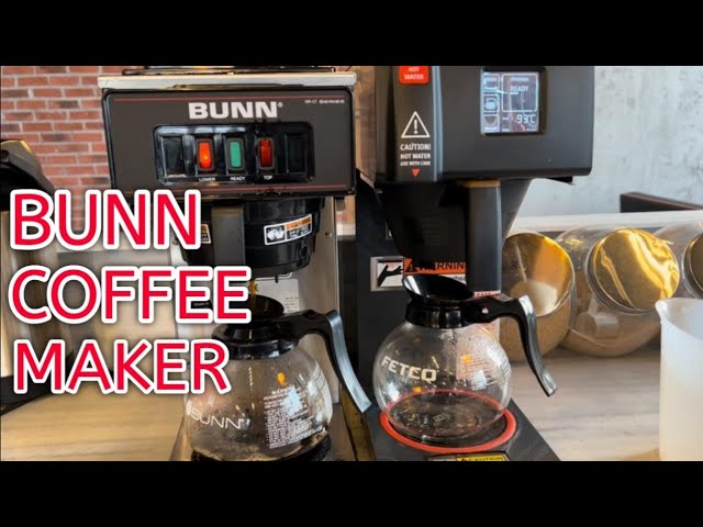 Bunn VP17-3 Commercial Coffeemaker, Stainless Steel