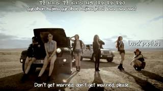 Vignette de la vidéo "T-ara - Don't Get Married (결혼 하지마) [English subs + Romanization + Hangul] HD"