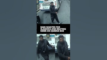 Man wanted for slashing and beating rider on Queens bus
