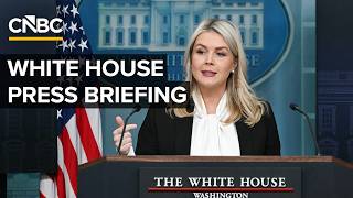 Celebrity White House press secretary Karoline Leavitt holds a briefing with reporters — 3/30/2026 Wealth