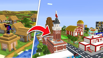 I Transformed A Village in Minecraft (#4)