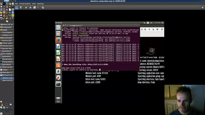Syncthing cluster part 2 - easily install Syncthing on Ubuntu 16.04