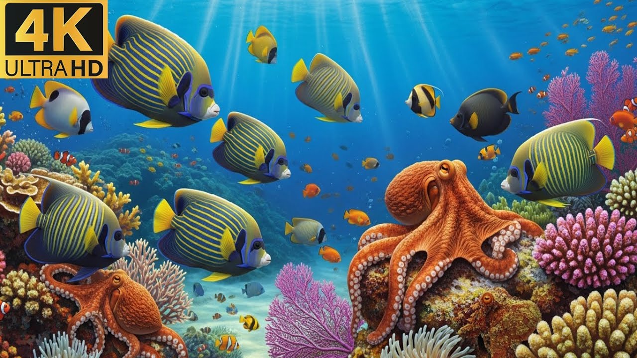 4K Undersea Creatures | Stunning Deep Ocean Wildlife Documentary
