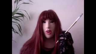 Smoking Mask and red Hair
