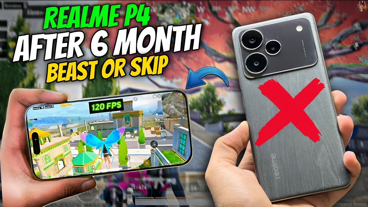 Realme P4 Long Term Review After 6 Months 😡 | BGMI 120FPS Test | Battery, Heat | Beast or Skip 2026?