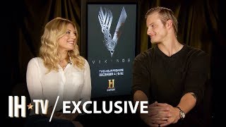 Vikings Season 6: Alexander Ludwig & Katheryn Winnick Exclusive Interview | History