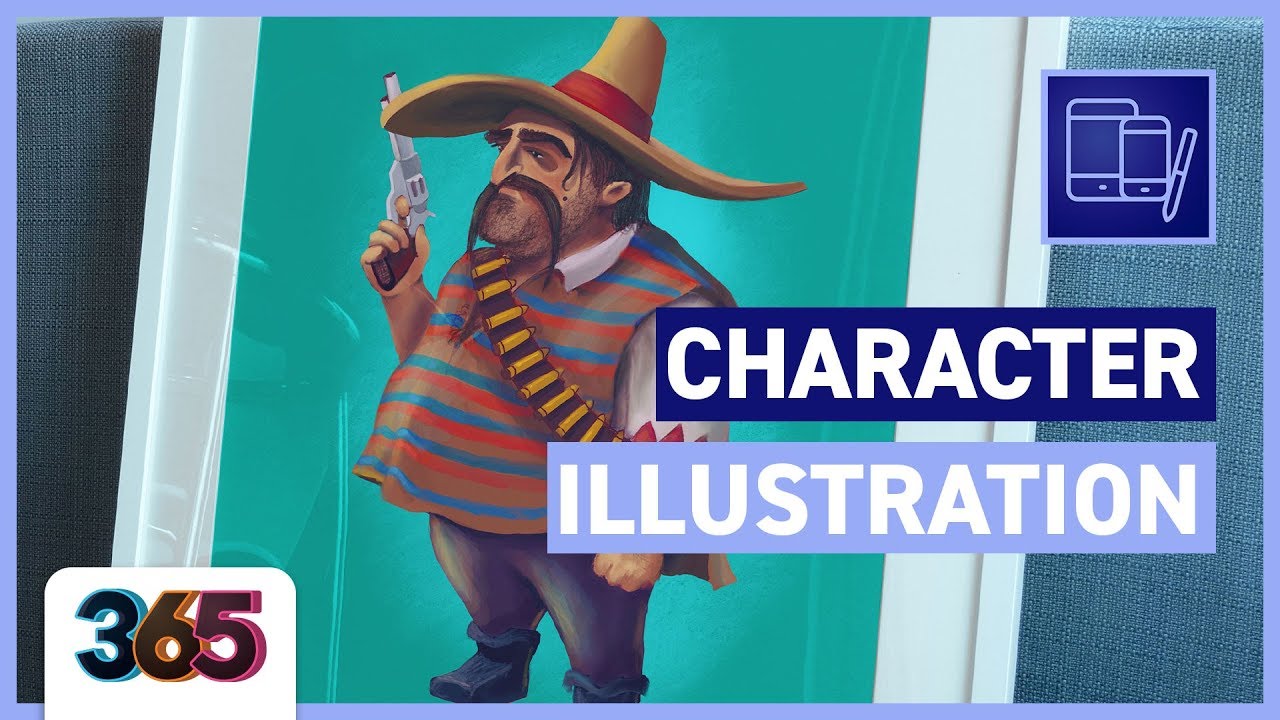 Character Illustration | ProCreate Tutorial #52/365 Days ...