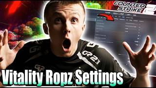 *NEW* Ropz CS2 Settings 2026 REVEALED 😱 Full Sensitivity, Crosshair &amp; Setup!
