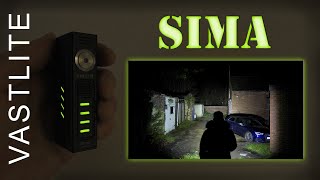 VASTLITE Sima - 2200 lumens Type-C rechargeable flashlight - magnetic base - 2 x 14500/AA batteries