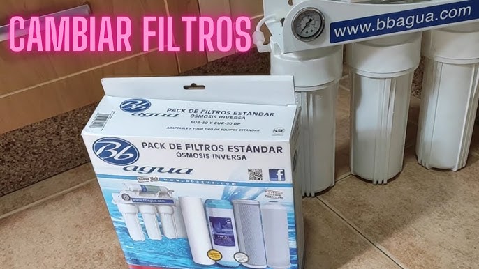 Mitos y timos del agua: Filtros de ósmosis