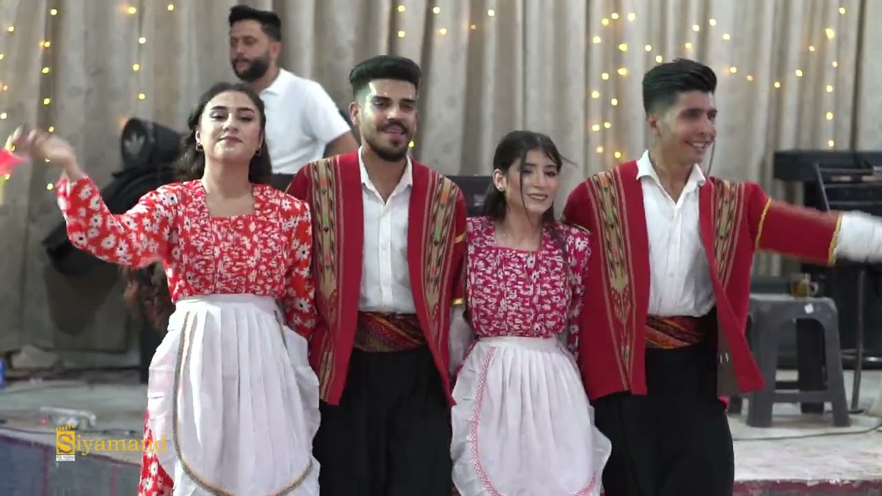 اجمل رقص فلكلور عفرين من العريس حنان مقطع التالت 