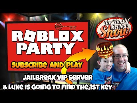 Tuesday Night Roblox Party Jailbreak Vip Server Ready Player One Key Search Youtube - kingrayes classic games vip roblox