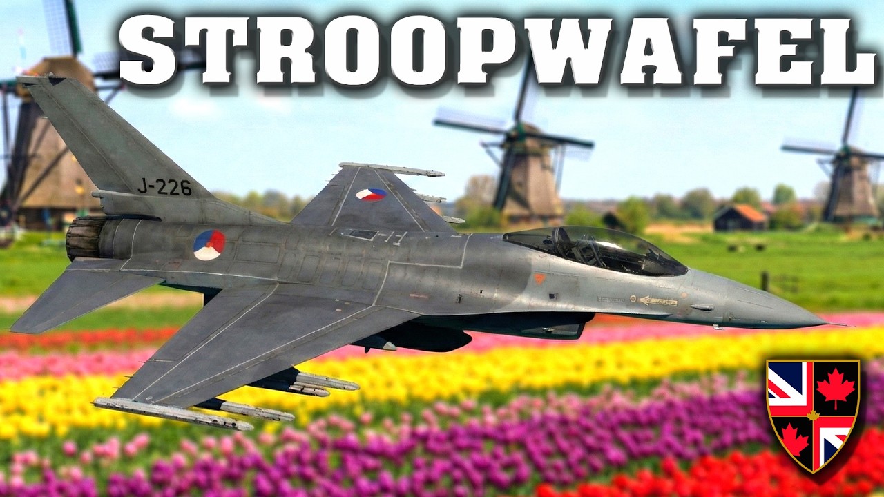 Лучше, чем американская версия? Найдены голландские статистические данные и файлы F-16.