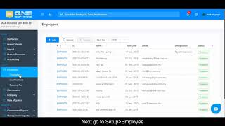 Information 05. Cloud Payroll & HR Software - Setup Departments Update