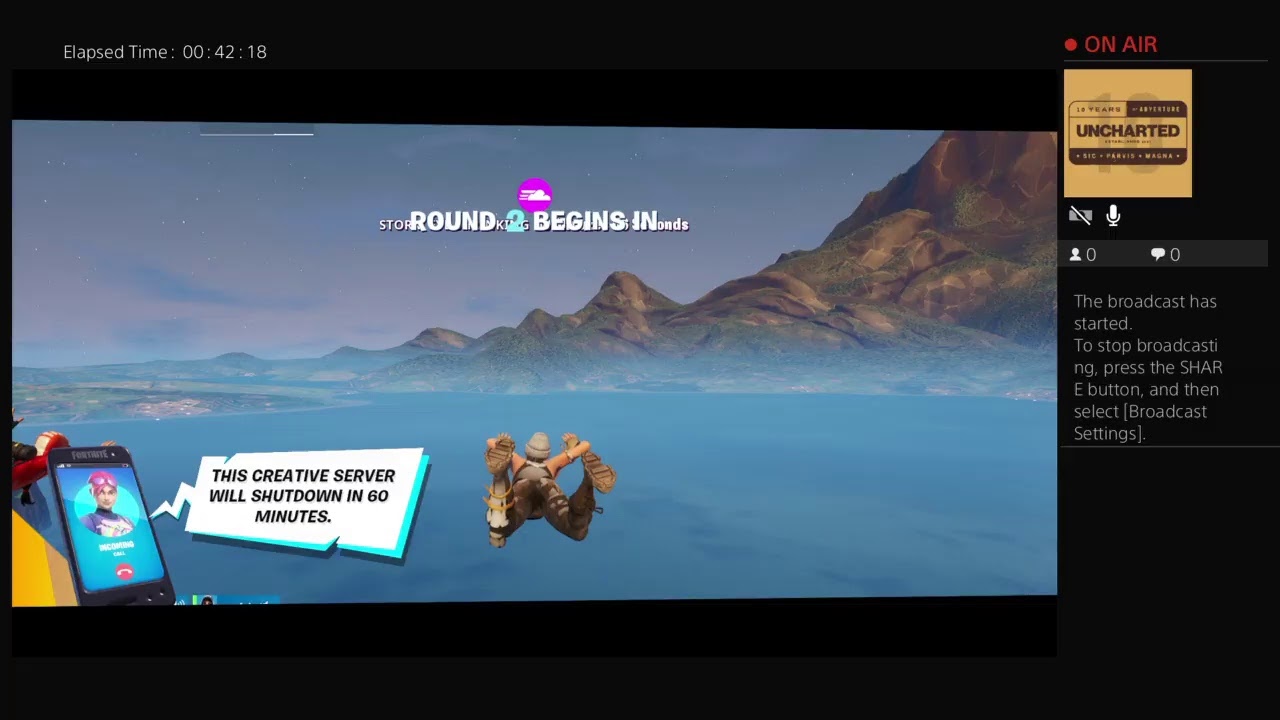 Fortnite Creative Server Shutdown 60 Minutes Fortnite Creative Youtube