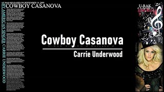 Cowboy Casanova - Carrie Underwood | Karaoke ♫