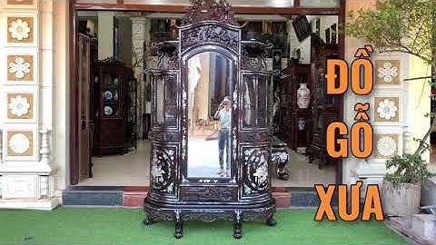 Tủ Chùa Bầu Cẩn Ốc Đẹp - Kiểu Xưa | Tủ Rượu | Tủ Bày Đồ | Bàn Ghế Cổ | Sập Gụ Tủ Chè | TRƯỜNG KỶ GỖ