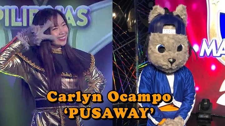 PUSAWAY unmasked as Z-Girls' Leader, Carlyn Ocampo - #MaskedSingerPil...