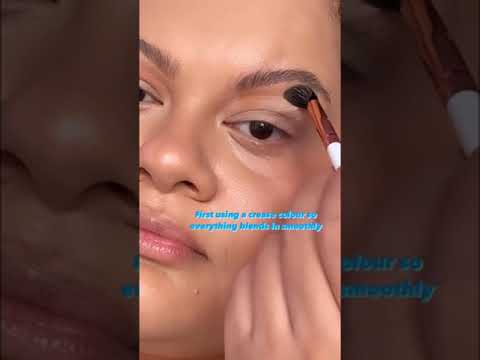 Trying the viral eyeshadow hack!