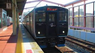 普通 肥前山口行(2845M) 817系0番台[V031](2両編成) 佐賀駅発車