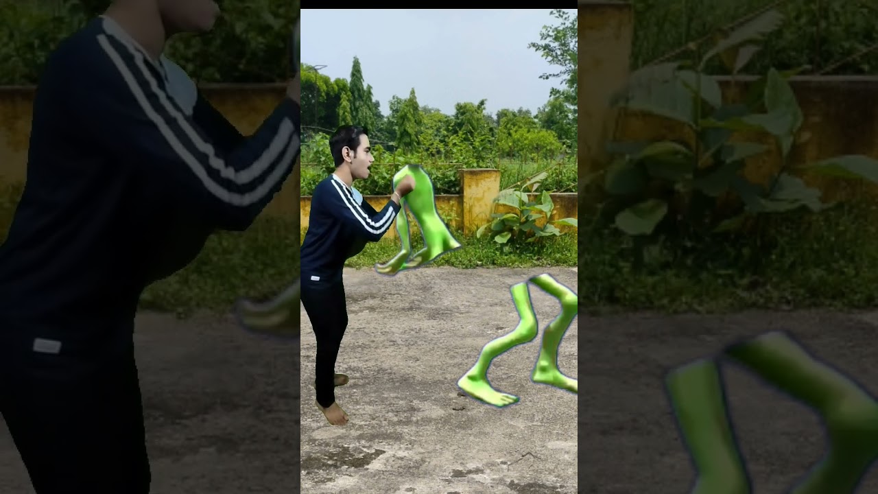 Dome to casita Man eating vfx 